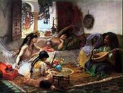 unknow artist Arab or Arabic people and life. Orientalism oil paintings  318 Germany oil painting artist